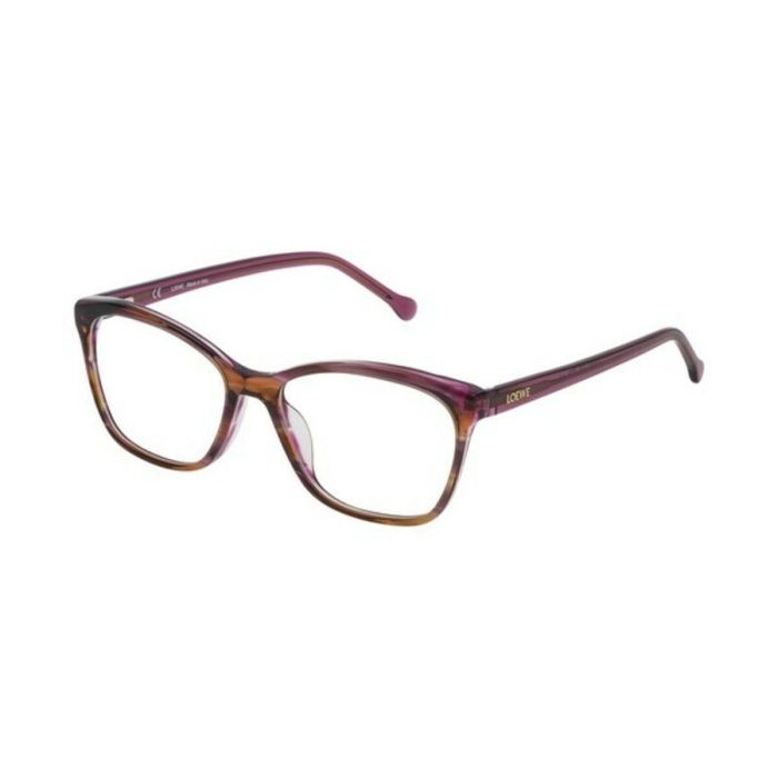 Montura de Gafas Mujer Loewe VLWA07M5306DB Marrón Naranja Rosa (ø 53 mm) Montura de Gafas Mujer Loewe VLWA07M5306DB Marrón Naranja Rosa (ø 53 mm)