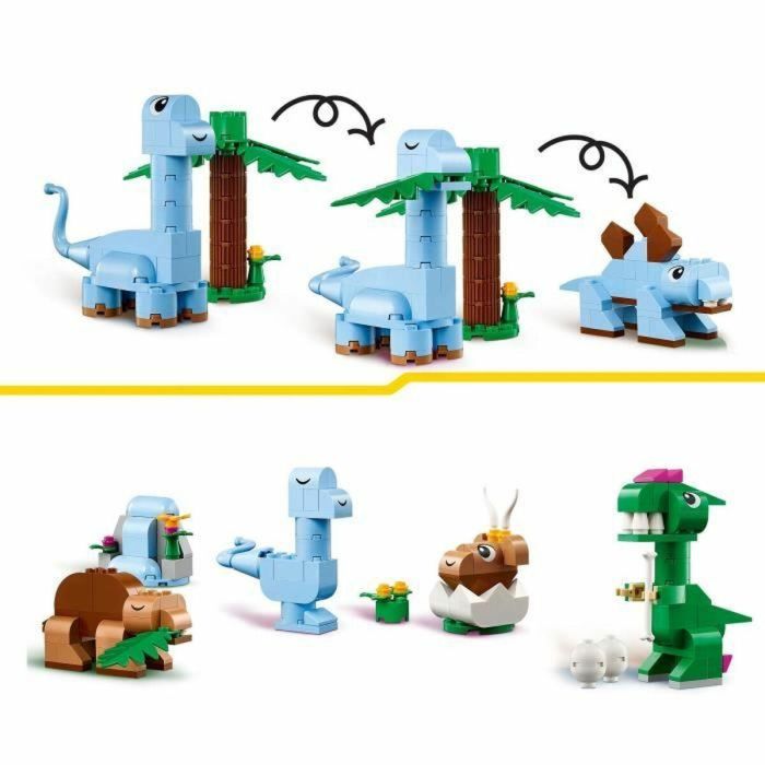 LEGO Classic 11041 Dinosaurios Creativos - Juguete de construcción que incluye un T-rex 4