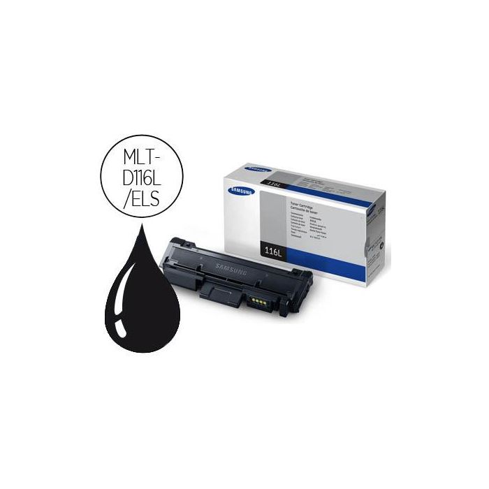 Samsung Toner Negro M2625-2825, M2675-2875 - Mltd116 L *Alta Capacidad*