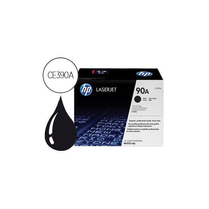 HP 90A Toner HP90A Negro (CE390A)