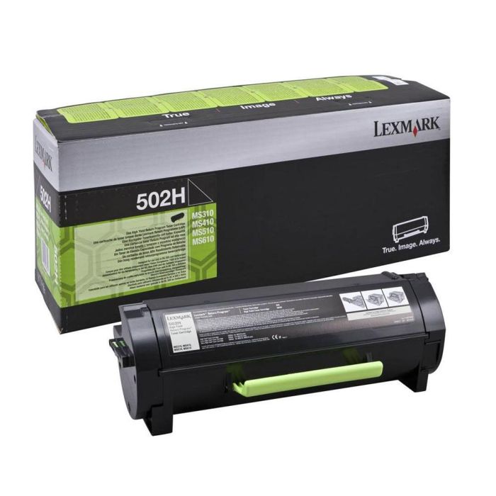 Tóner Lexmark 502H R Negro 1