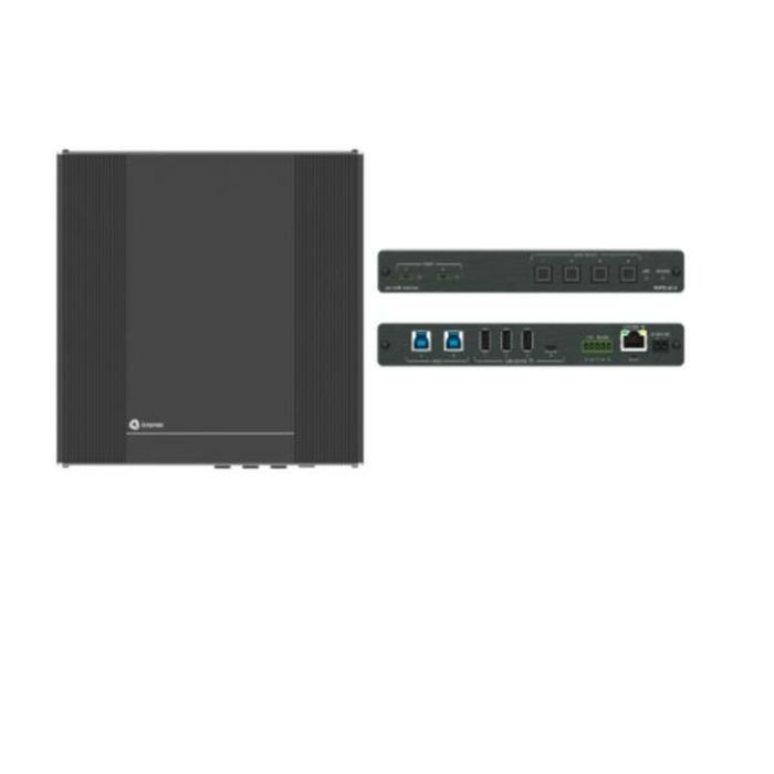 Kramer Electronics SWT3-41-U 20-80589090 - Switch Negro 10 Gbit/s con 3 puertos USB 3.2 Gen 1 y 2 puertos USB-C