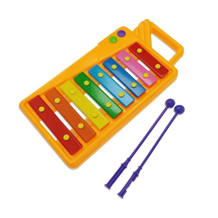 Reig Xilófono de 8 Notas en Bolsa con Pestaña, Ideal para Niños a Partir de 3 Años 3 Reig Xilófono de 8 Notas en Bolsa con Pestaña, Ideal para Niños a Partir de 3 Años 3