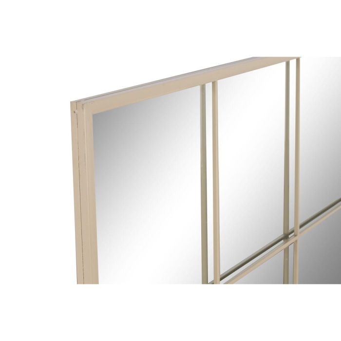 Espejo de pared Home ESPRIT Beige Cristal Hierro Espejo Ventana Scandi 90 x 1 x 120 cm 3 Espejo de pared Home ESPRIT Beige Cristal Hierro Espejo Ventana Scandi 90 x 1 x 120 cm 3