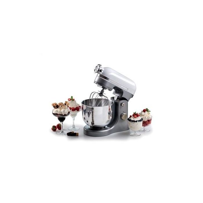 Ariete 1589/01 Robot de Cocina Moderna 5.5L Blanco - 1600W, Acero Inoxidable, 11 Velocidades 6 Ariete 1589/01 Robot de Cocina Moderna 5.5L Blanco - 1600W, Acero Inoxidable, 11 Velocidades 6