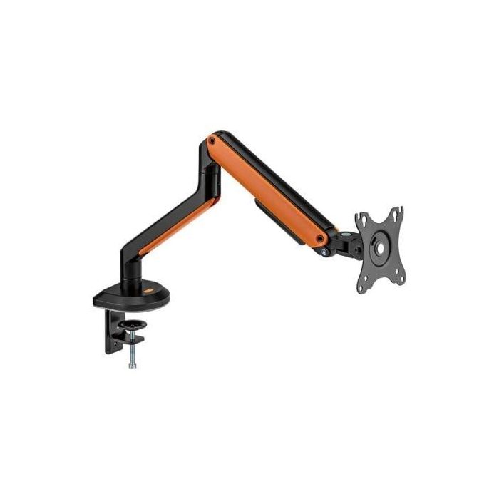 AISENS - SOPORTE DE MESA RGB GAMING CONTRAPESO GIRATORIO E INCLINABLE PARA MONITOR/TV 9KG (3 PIVOTES, 1 BRAZO) DE 17-32, NEGRO-NARANJA 1 AISENS - SOPORTE DE MESA RGB GAMING CONTRAPESO GIRATORIO E INCLINABLE PARA MONITOR/TV 9KG (3 PIVOTES, 1 BRAZO) DE 17-32, NEGRO-NARANJA 1