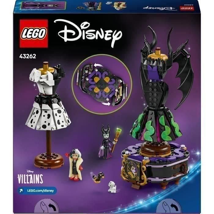 LEGO Disney Trajes de Maléfica y Cruella De Vil (43262) Set de Construcción para Niños a Partir de 9 Años LEGO Disney Trajes de Maléfica y Cruella De Vil (43262) Set de Construcción para Niños a Partir de 9 Años