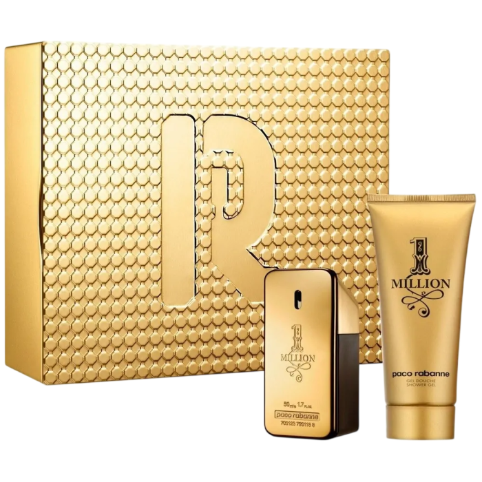 Rabanne 1 MILLION ESTUCHE 2 pz Eau de Toilette 50 ml + Gel de Ducha 100 ml