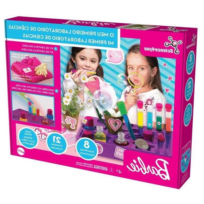 Juego mi primer kit de ciencias barbie con 17 experimentos, 28 contenidos y libro educativo 38x30x6 cm 3 Juego mi primer kit de ciencias barbie con 17 experimentos, 28 contenidos y libro educativo 38x30x6 cm 3