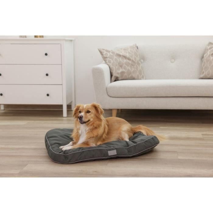 Kerbl AUC1732613456410 Colchón de suelo acolchado L Jerome para perro - 80 x 60 x 6 cm - Verde oscuro 4