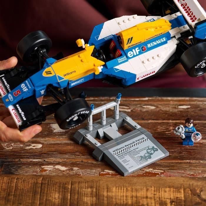 Juego de construccion williams racing fw14b y nigel mansell lego icons 5 Juego de construccion williams racing fw14b y nigel mansell lego icons 5
