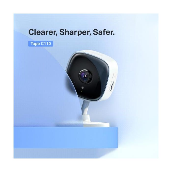 Tp-link Tapo C110 Cámara de Seguridad Wi-Fi 3MP, Visión Nocturna, Detección de Movimiento, Sonido Bidireccional 2 Tp-link Tapo C110 Cámara de Seguridad Wi-Fi 3MP, Visión Nocturna, Detección de Movimiento, Sonido Bidireccional 2
