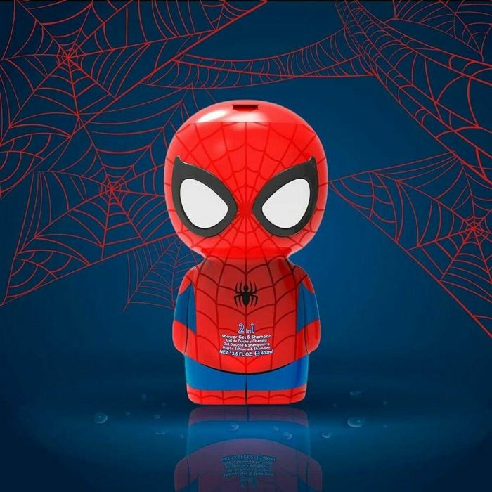 Air-Val Spider-Man Gel Ducha y Champú 2 en 1 para Niños 400ml 1