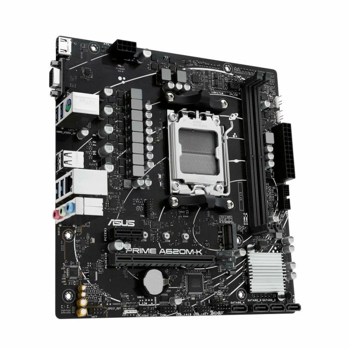 ASUS PRIME A620M-K AMD A620 Zócalo AM5 micro ATX 4 ASUS PRIME A620M-K AMD A620 Zócalo AM5 micro ATX 4