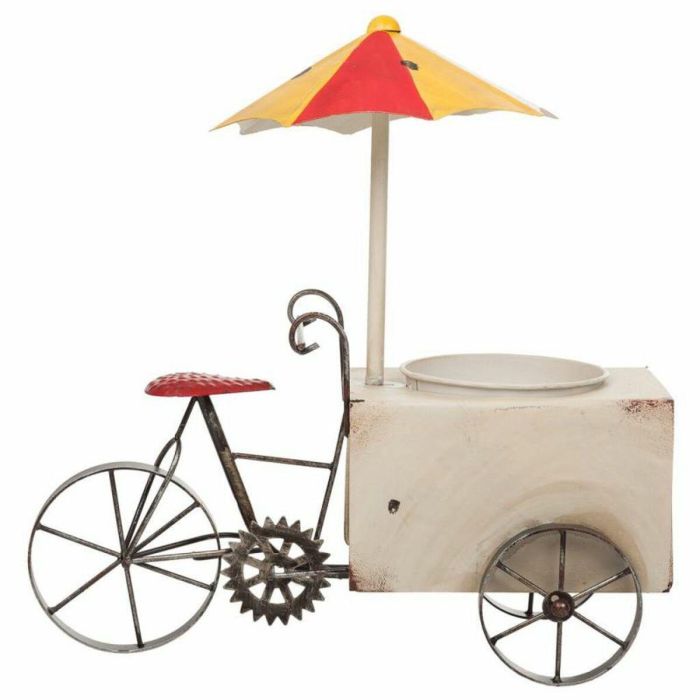 Macetero Alexandra House Living Tricycle Hierro 16 x 37 x 34 cm 5