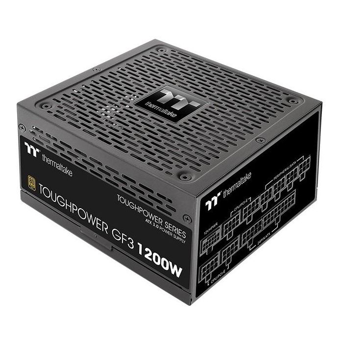Thermaltake Toughpower GF3 Fuente de Alimentación 1200W 80 PLUS Gold ATX Negro para PC 0 Thermaltake Toughpower GF3 Fuente de Alimentación 1200W 80 PLUS Gold ATX Negro para PC 0