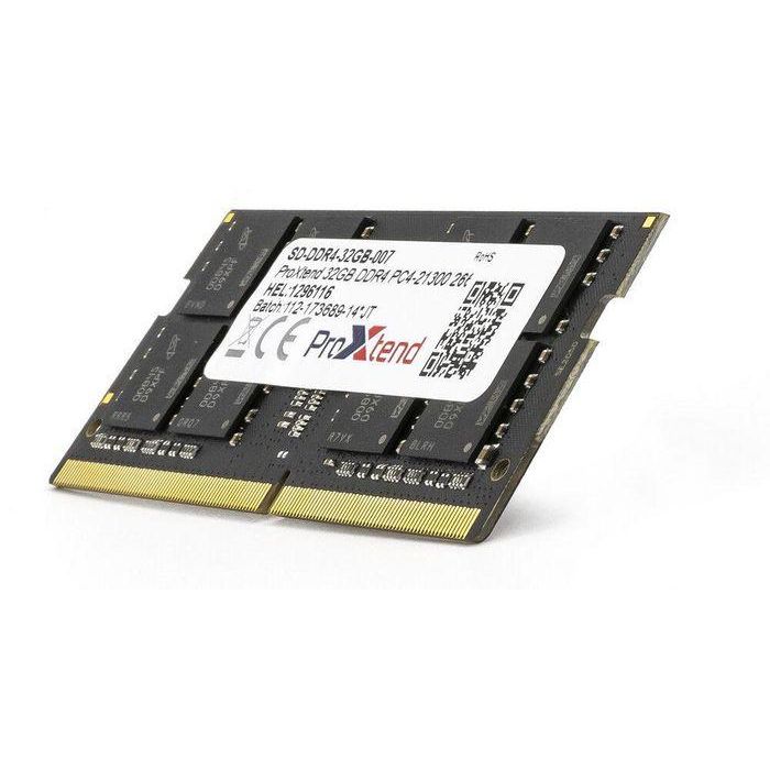 ProXtend PC4-21300 32GB DDR4 2666MHz Módulo de Memoria RAM para Ordenadores Sobremesa y Portátiles