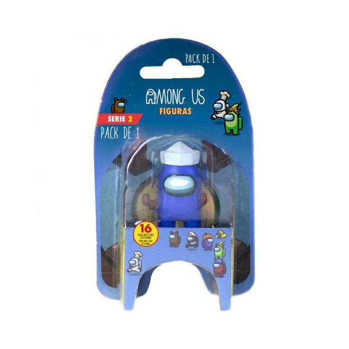 Bizak Figuras Among Us S2 Pack 1 Coleccionables con Disfraz para Niños 1