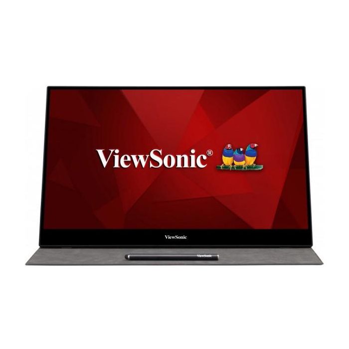 Viewsonic TD1655 Monitor Portátil Táctil Multi-Usuario 15.6" Full HD 1080p IPS con Altavoces y Doble USB-C Negro/Plata 10