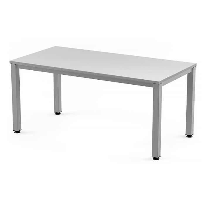 Mesa De Oficina Rocada Executive 200Ad02 Aluminio -Gris 120x60 cm 1