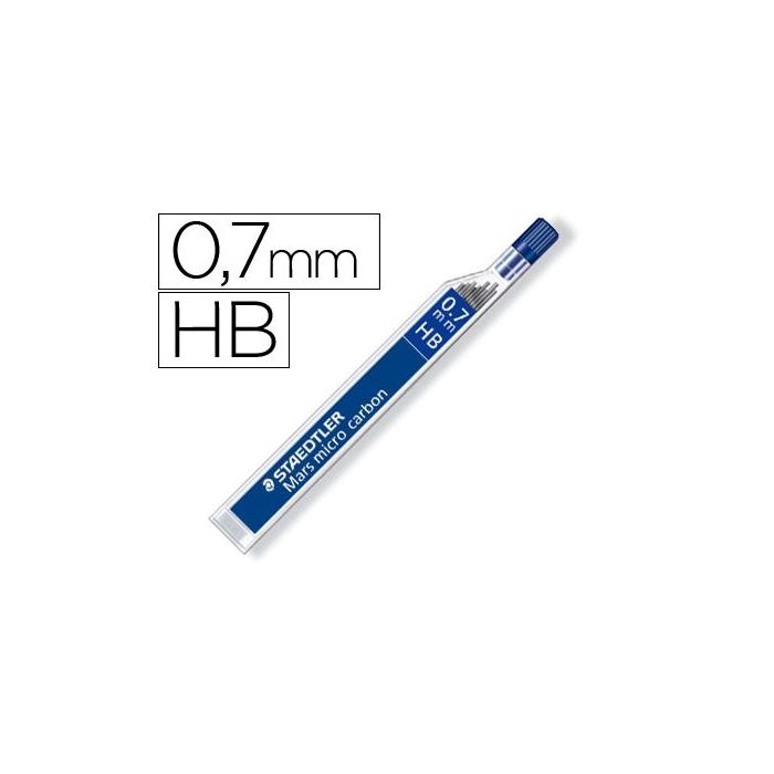 Minas Staedtler Mars Micro Grafito 0,7 mm Hb Tubo Con 12 Minas 12 unidades