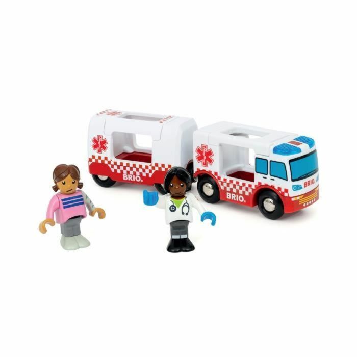 Playset Brio Rescue Ambulance 4 Piezas 4