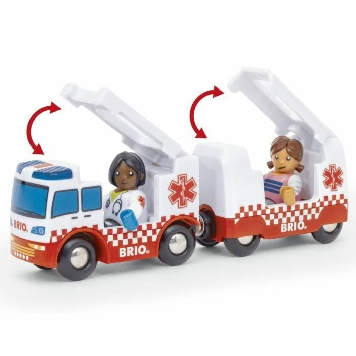 Playset Brio Rescue Ambulance 4 Piezas 3