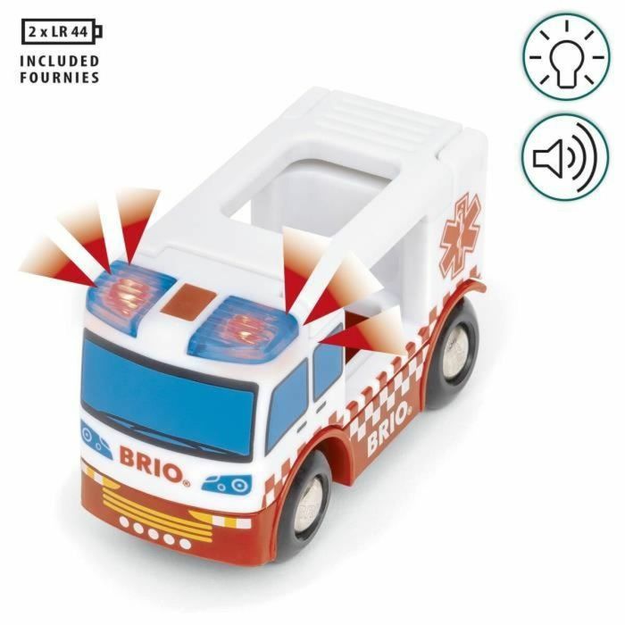 Playset Brio Rescue Ambulance 4 Piezas 2