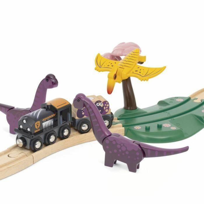 Tren con Circuito Brio Aventure Dinosaure 3