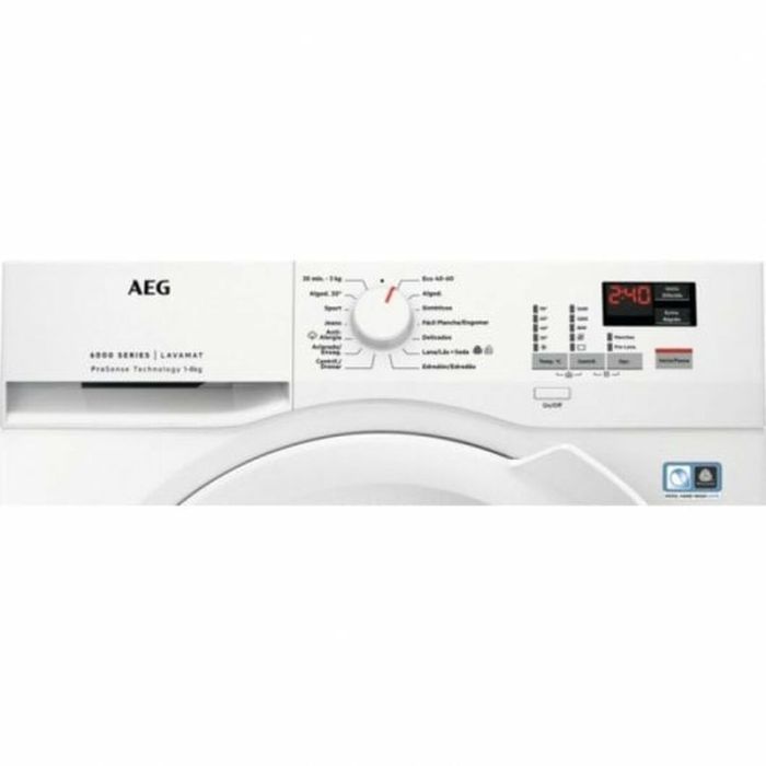 Lavadora Aeg L6FBK841P Blanco 8 kg 1400 rpm 7