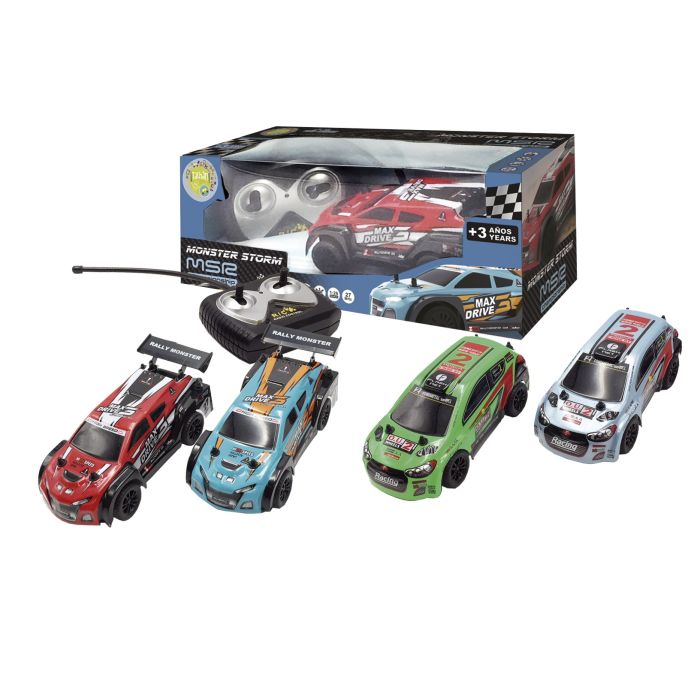 Coche R/C Rally Storm Racing 1:26, 27Mhz 60599 Tachan