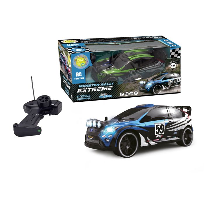 Coche R/C Rally Extreme 1:16, 2,4 Ghz 86599 Tachan