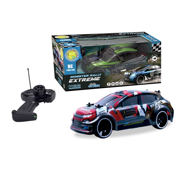 Coche R/C Rally Extreme 1:16, 2,4 Ghz 96599 Tachan