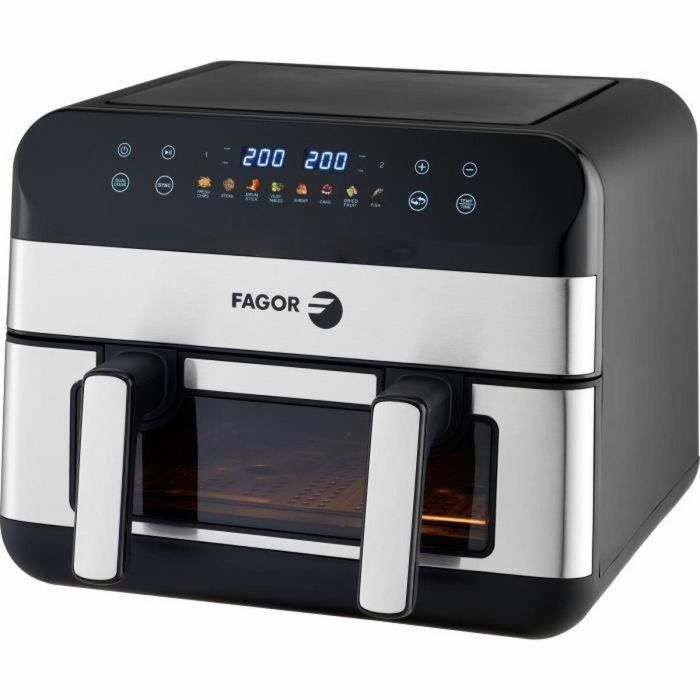 Fagor Freidora sin Aceite Airfryer FGF10 10L 2400W FAG3508510106368 Pantalla Táctil 8 Modos Pregrabados Gran Depósito Cocción 1