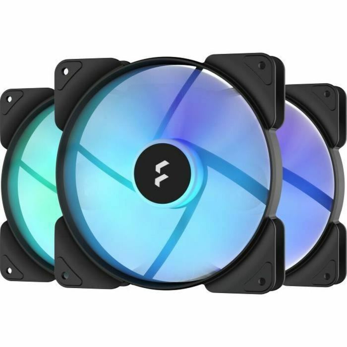 Fractal Design Aspect 14 RGB PWM Carcasa del ordenador Ventilador 14 cm Negro 3 pieza(s)