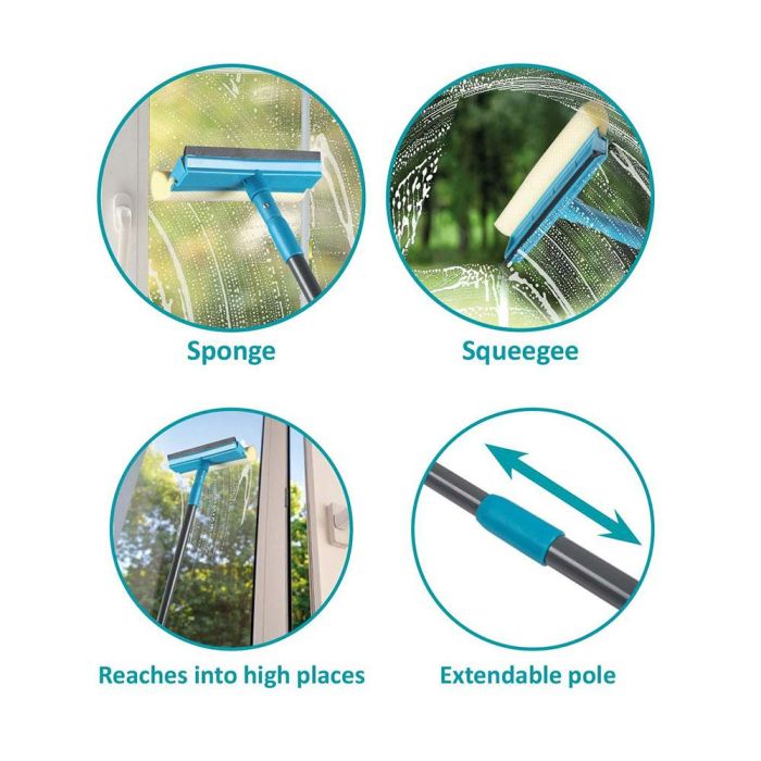 Limpiador de ventanas extensible 55-95 cm alpina 1