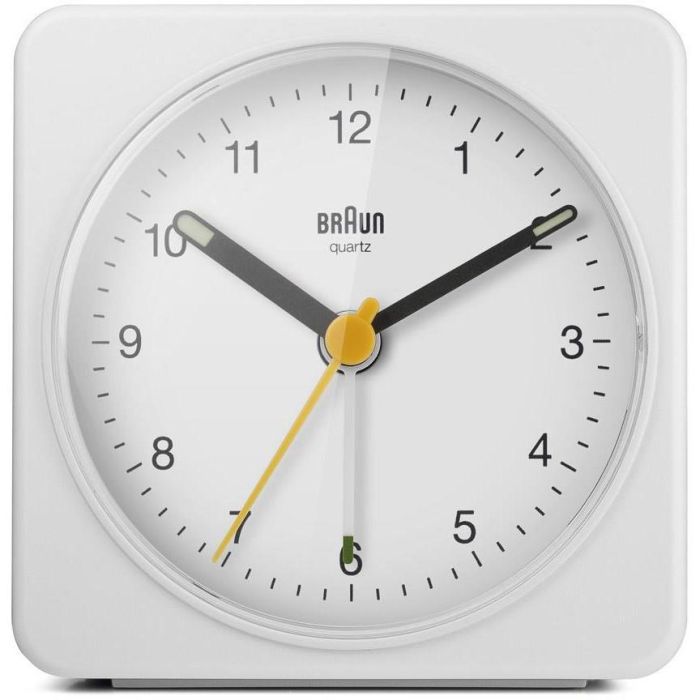 Braun BC 03 W Quarzwecker analog wei 2 Braun BC 03 W Quarzwecker analog wei 2