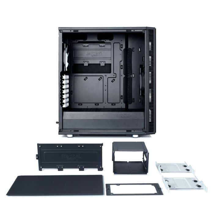 Caja Semitorre ATX Fractal Design FD-CA-DEF-C-BK Negro 1