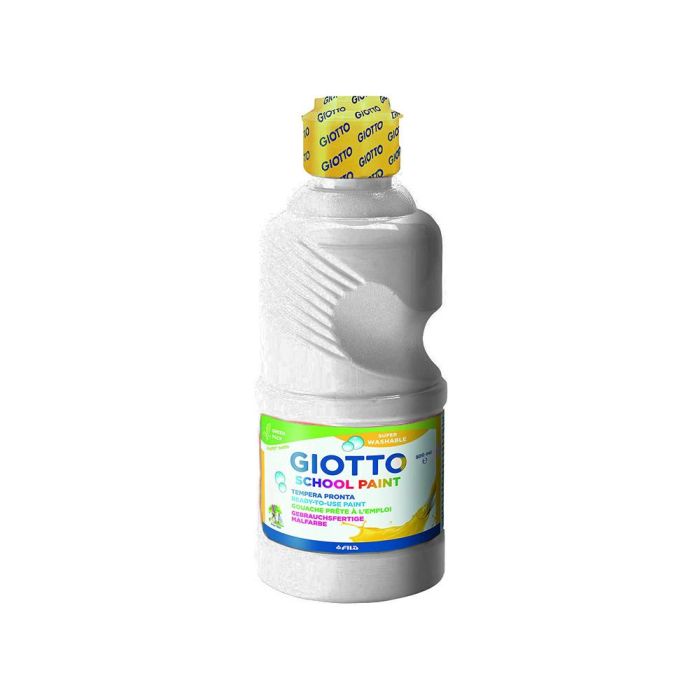 Giotto Témpera Escolar Lavable Blanco Botella 1000 mL 1