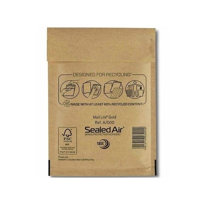 Fellowes Bolsa De Burbujas Banker Box Nº17 Acolchada 240x340 mm Kraft -Pack De 10-