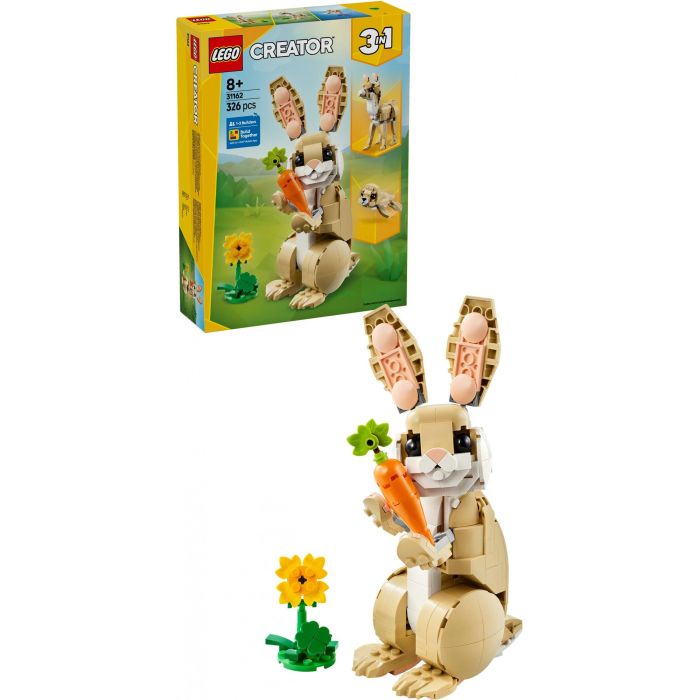 LEGO 31162 Creator El Adorable Conejito 3 en 1 - Set de Construcción de Juguete para Niñas a partir de 8 Años 15 LEGO 31162 Creator El Adorable Conejito 3 en 1 - Set de Construcción de Juguete para Niñas a partir de 8 Años 15