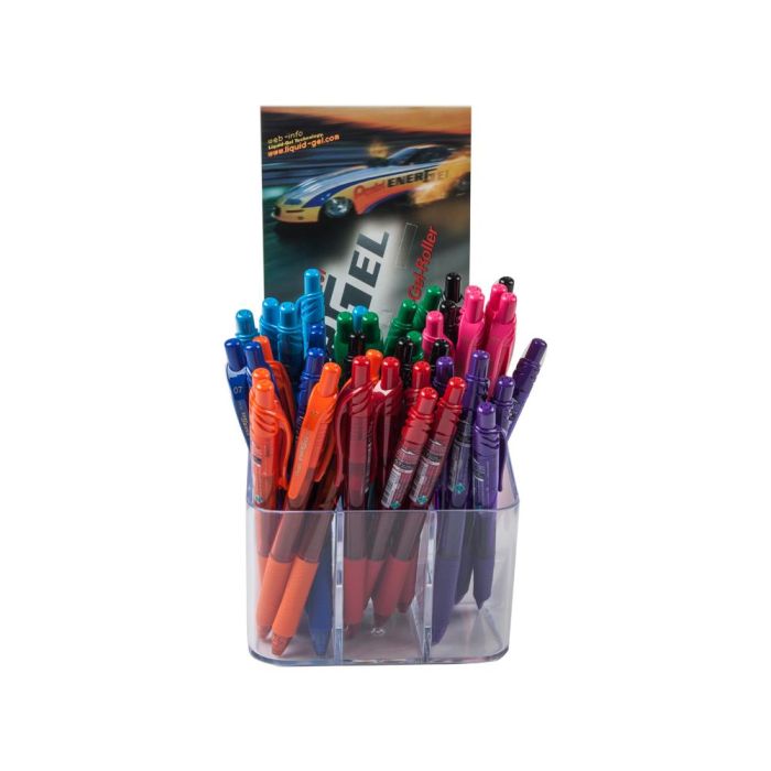 Roller Pentel Energel 107 Retractil 0,7 mm Colores Surtidos 60 unidades 1