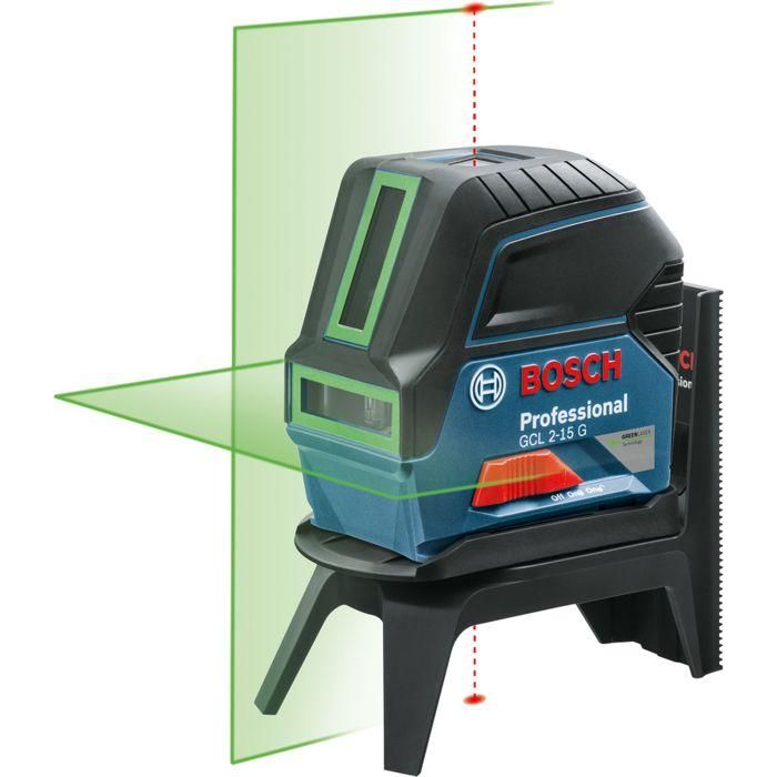 BOSCH PROFESSIONAL Nivel láser combinado GCL 2-15 G set 1