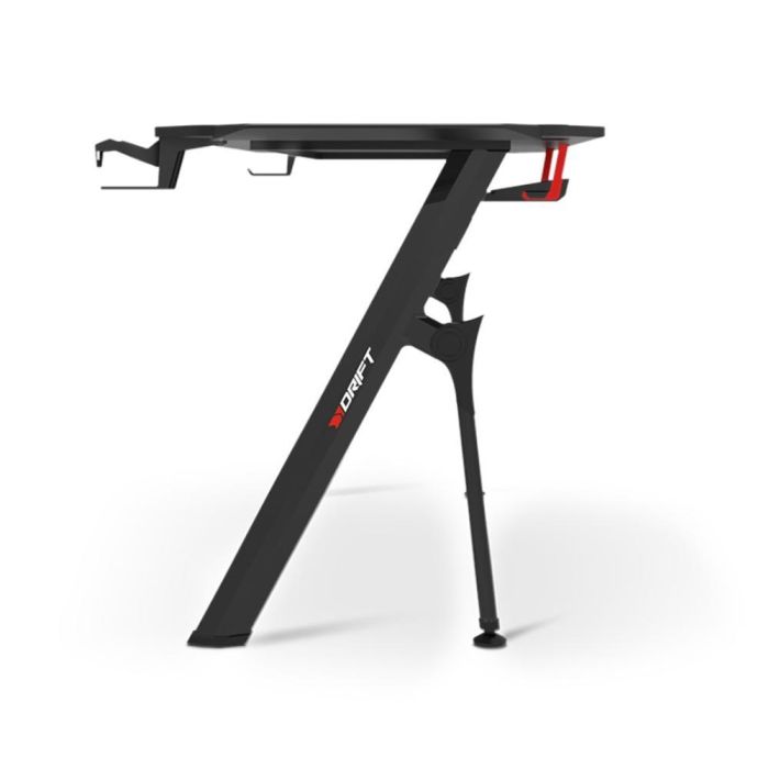 DRIFT DRDZ175RGB Escritorio Gaming Negro con Iluminación RGB y Alfombrilla 130x60x75 cm 3