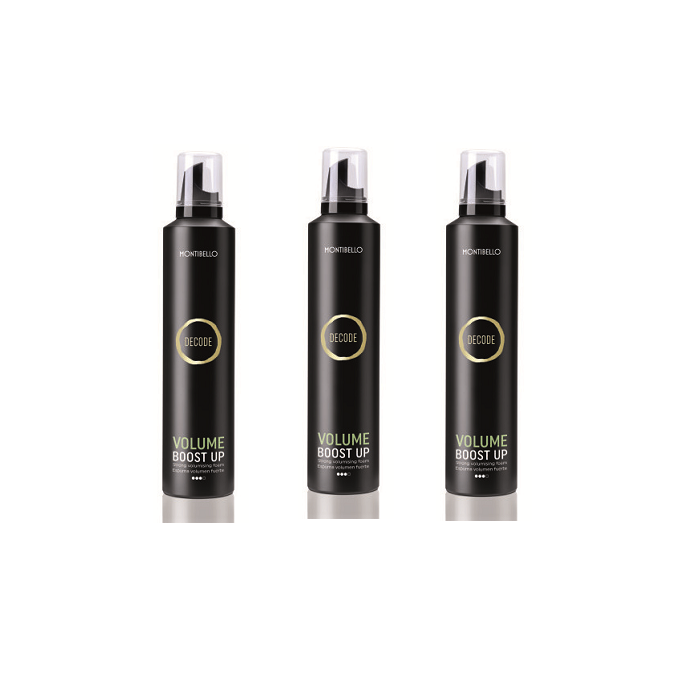 Montibel·lo Espuma Volumen Fuerte Boost Up - Fijación Profesional para Todo Tipo de Cabello 1