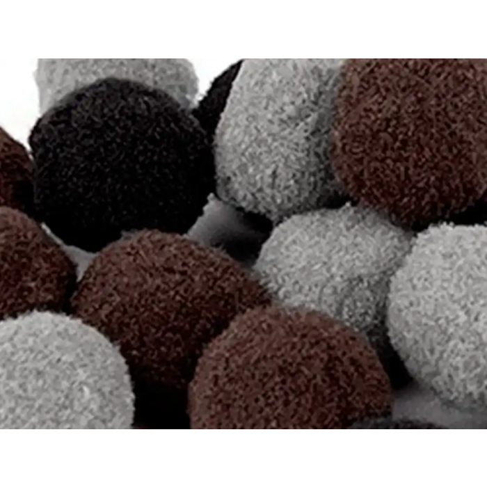 Liderpapel Pompones Manualidades Tonalidades Neutras Bolsa 120 Unidades 1 cm 4