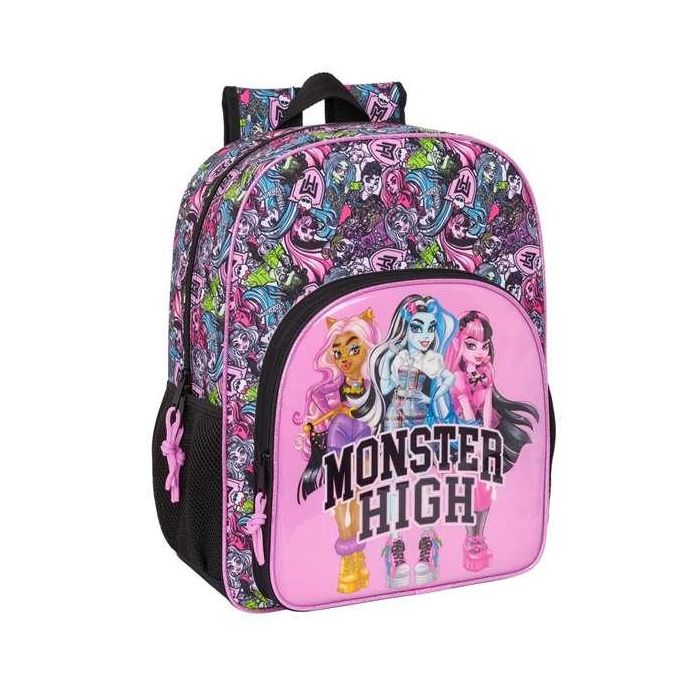 Mochila Escolar Monster High Drama Multicolor 33 x 42 x 14 cm 0 Mochila Escolar Monster High Drama Multicolor 33 x 42 x 14 cm 0