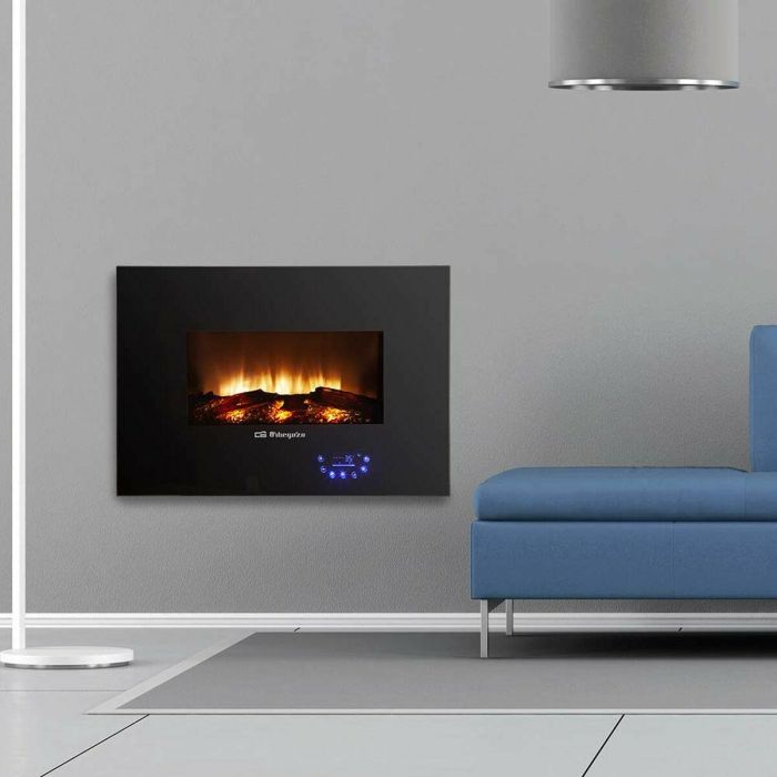 Chimenea Eléctrica Decorativa de Pared Orbegozo CM 8000 1