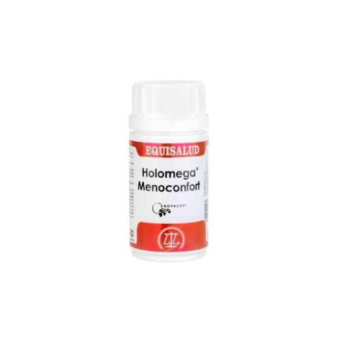 Holomega Menoconfort 30 Cápsulas con Vitaminas B6, D3, K2 y Lúpulo para Menopausia Tranquila