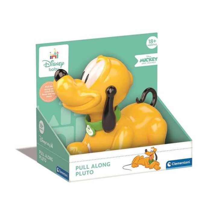 Clementoni Arrastre Baby Pluto Mueve las Patas y la Cabeza 21x19x13 cm 10